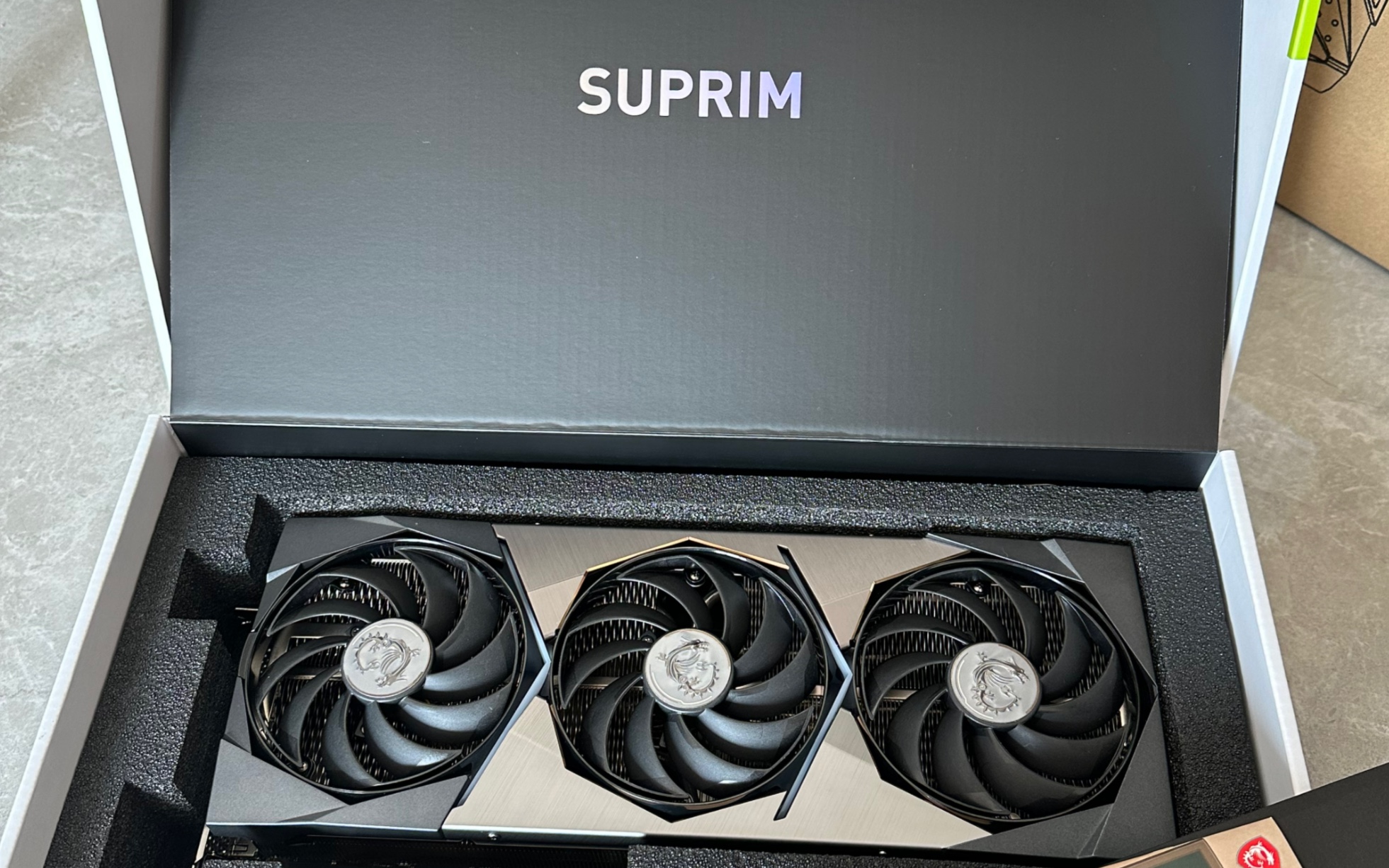 微星 3070ti 超龙,应该是成功下山了