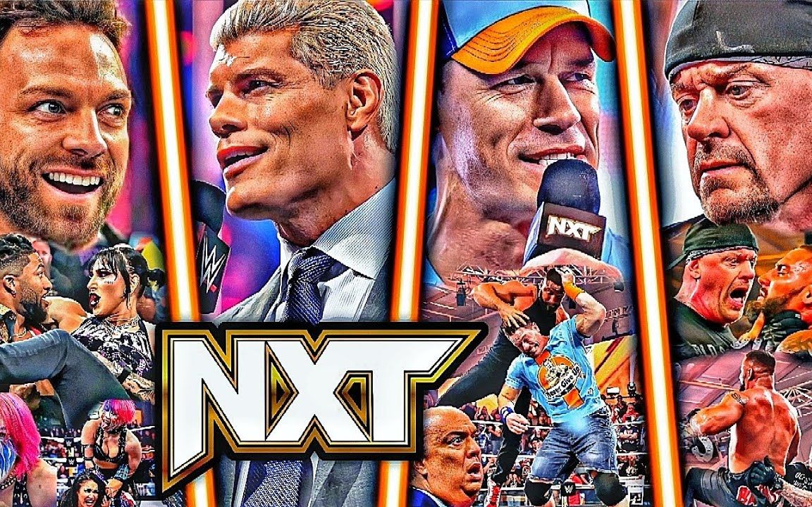 [图]【WWE NXT 10月11日】科迪&塞纳&洛骑齐现身！恶棍送葬者霸气回归！！