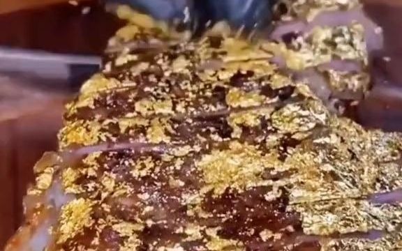 国外美食:撒盐哥,金箔牛排土耳其美食哔哩哔哩bilibili