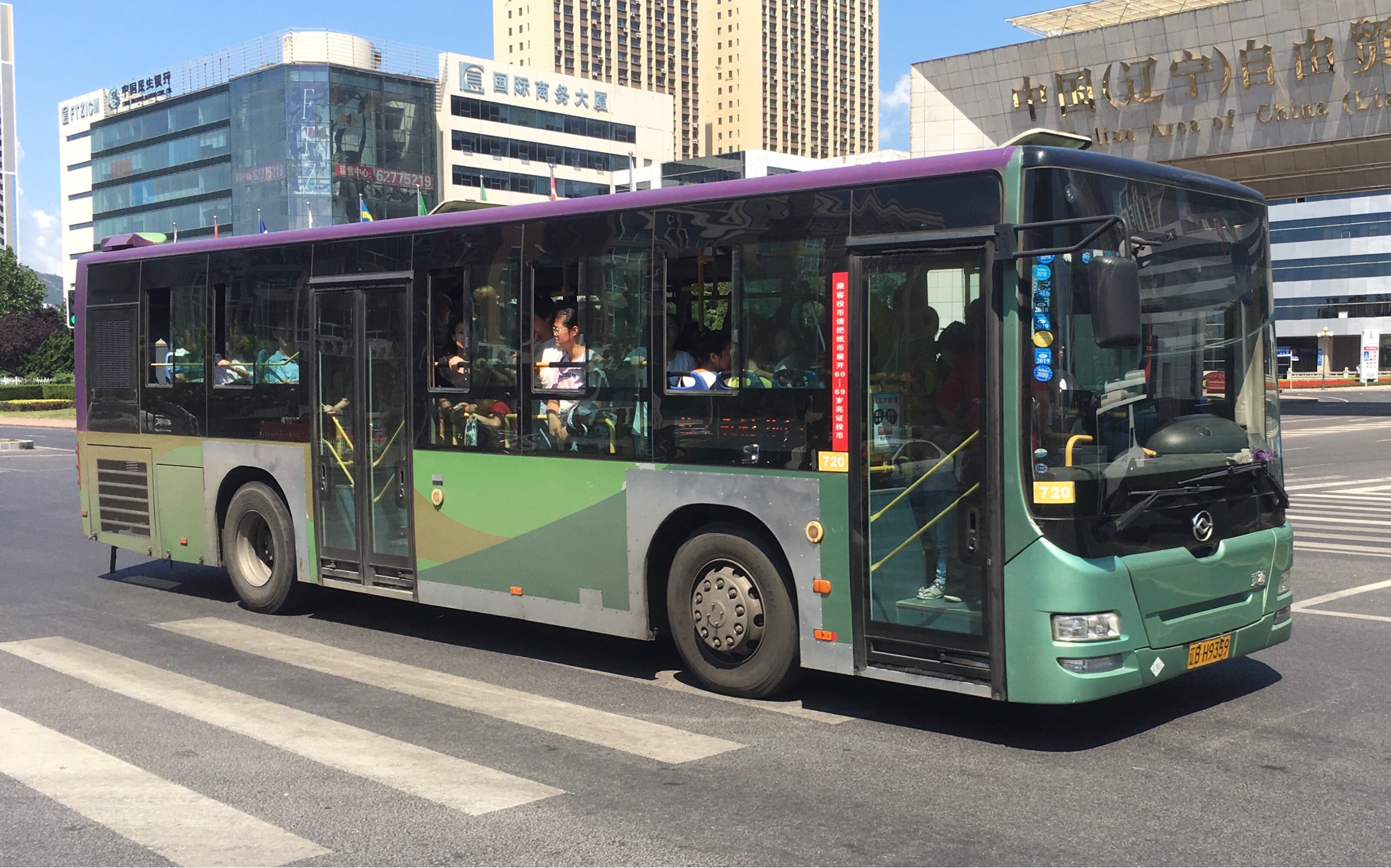 悄然离去的lng【67-公交pov】大连市金普新区12路(五彩城北门→金湾