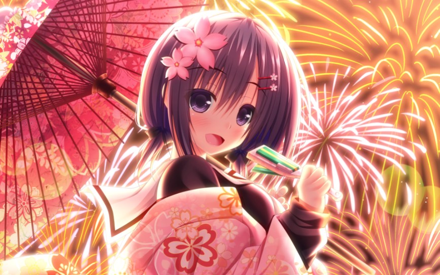 【1080p ncedx2】花舞少女 ハナヤマタ nced「花雪」 「コドクシグナ