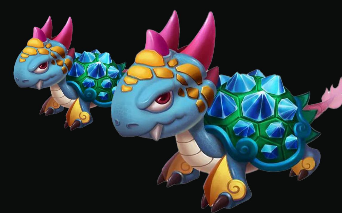 3dmax基础教程,龙龟模型全流程制作;3dmax游戏建模讲解