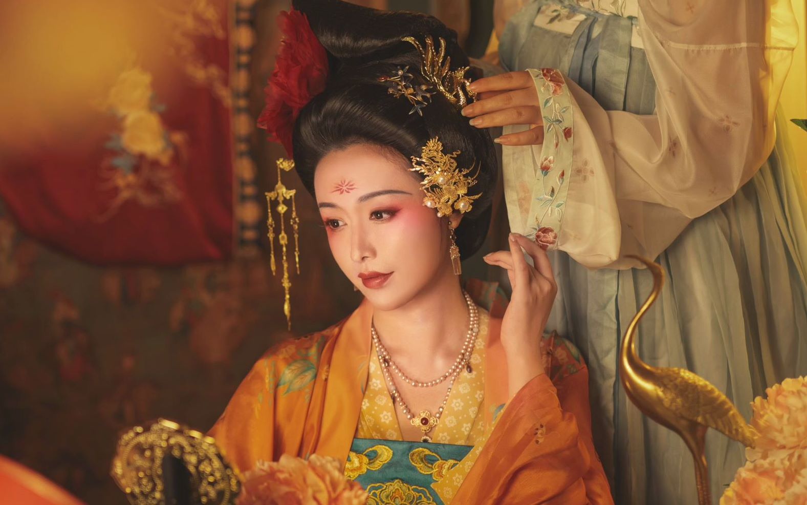 御泥坊国家宝藏没想到唐朝贵妃化妆是这样的