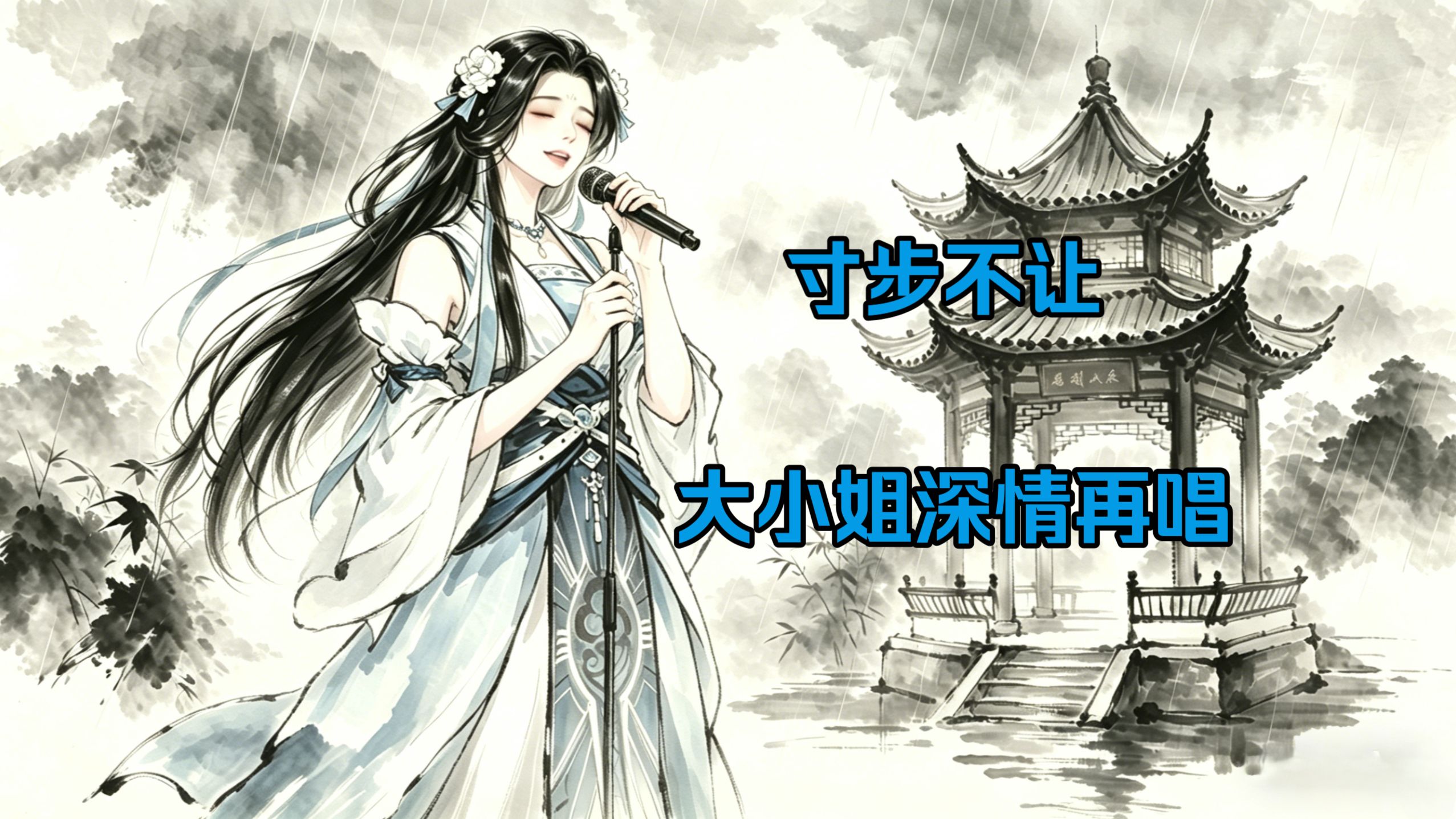 《逸剑风云决》欧阳雪深情演唱，没戏份我就安安静静的爱着逸哥哥，怎么了