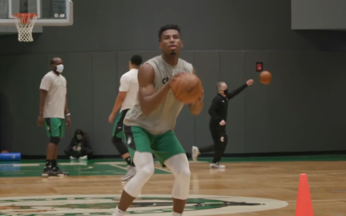 Celtics Practice Footage  Tristan Thompson Return哔哩哔哩bilibili