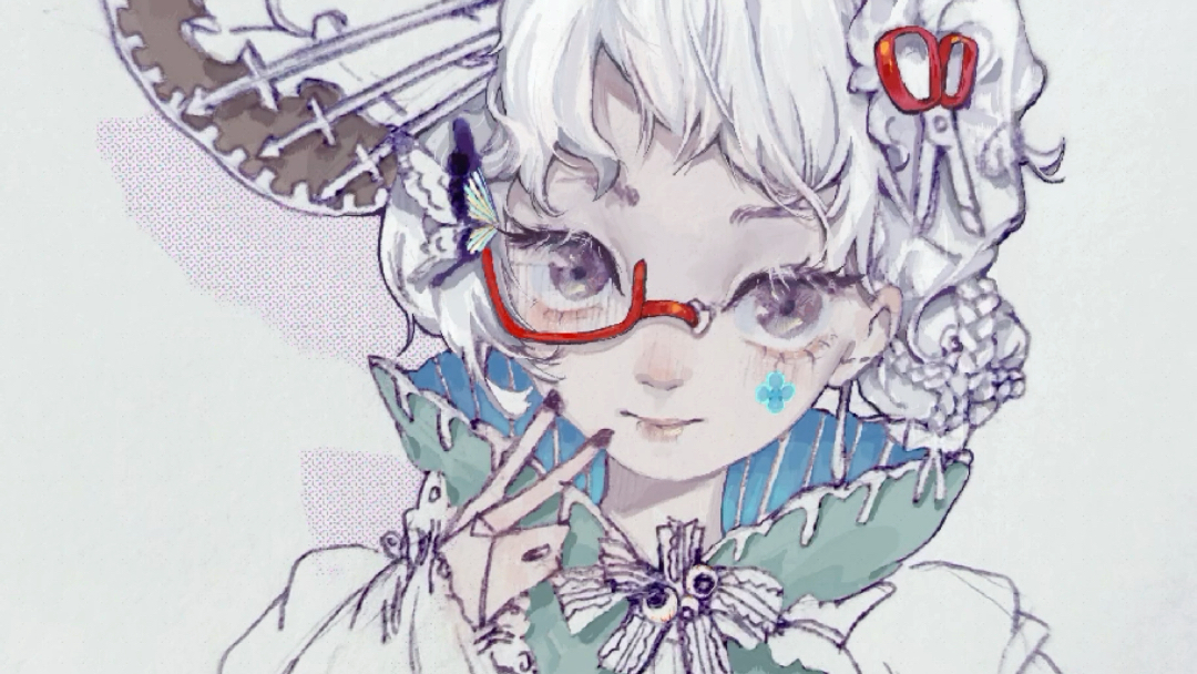 [绘画过程]如图原创小人哔哩哔哩bilibili