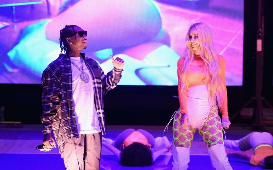 iggyazalea一鸡与tyga惊艳演唱ep新单kream