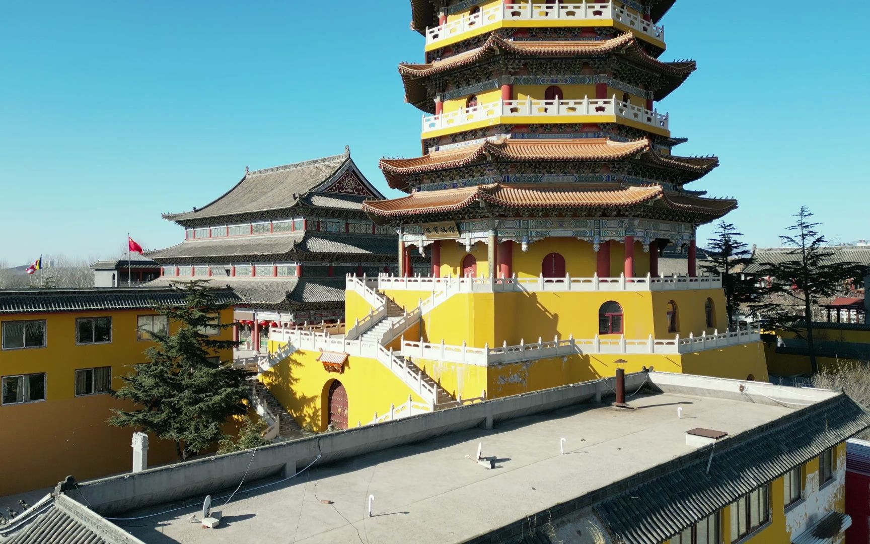 2023年1月27日 秦皇岛法云寺大疆mini3pro