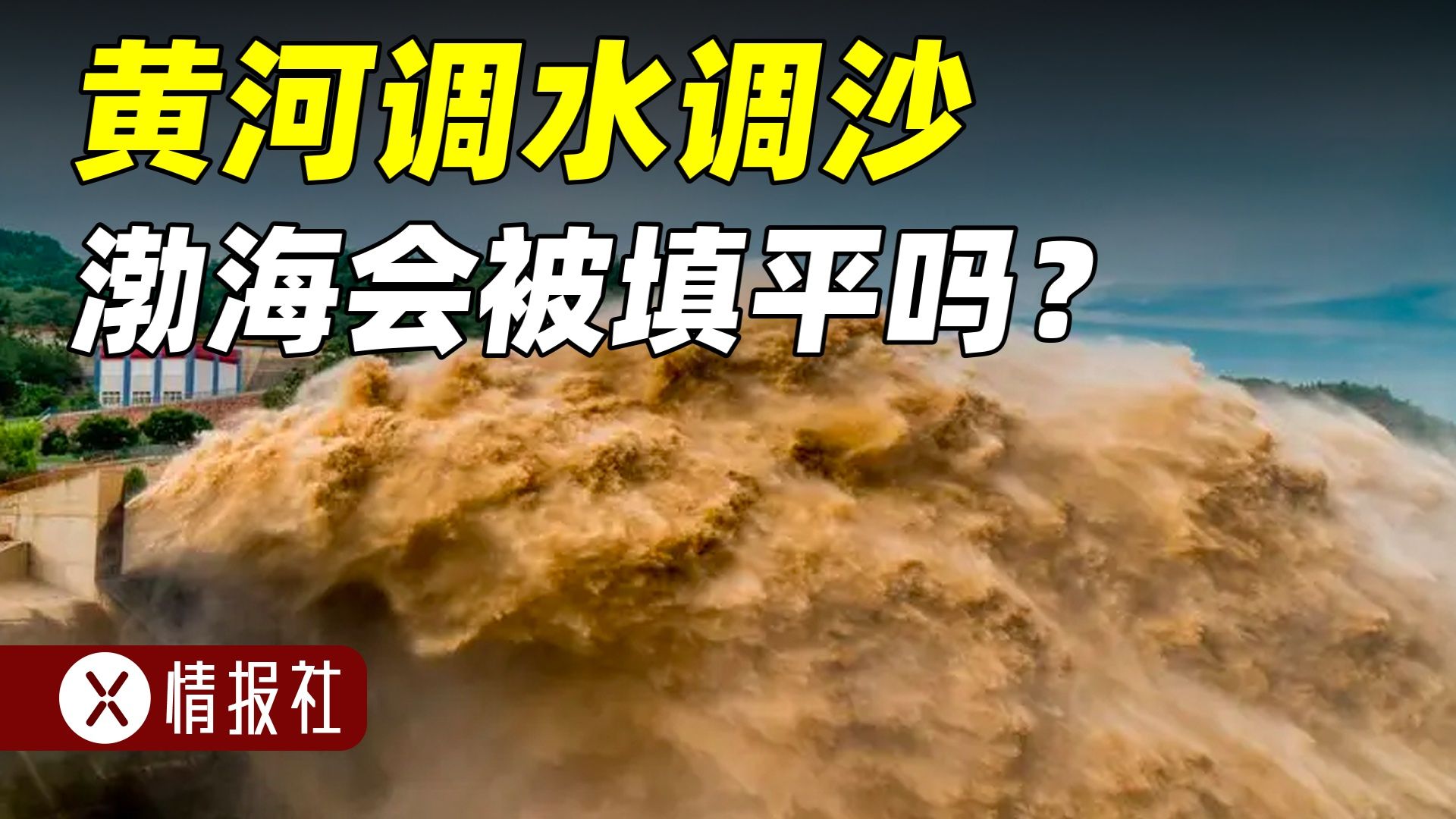 黄河调水调沙,22年向渤海输送32亿吨沙,渤海会被填平吗?哔哩哔哩bilibili