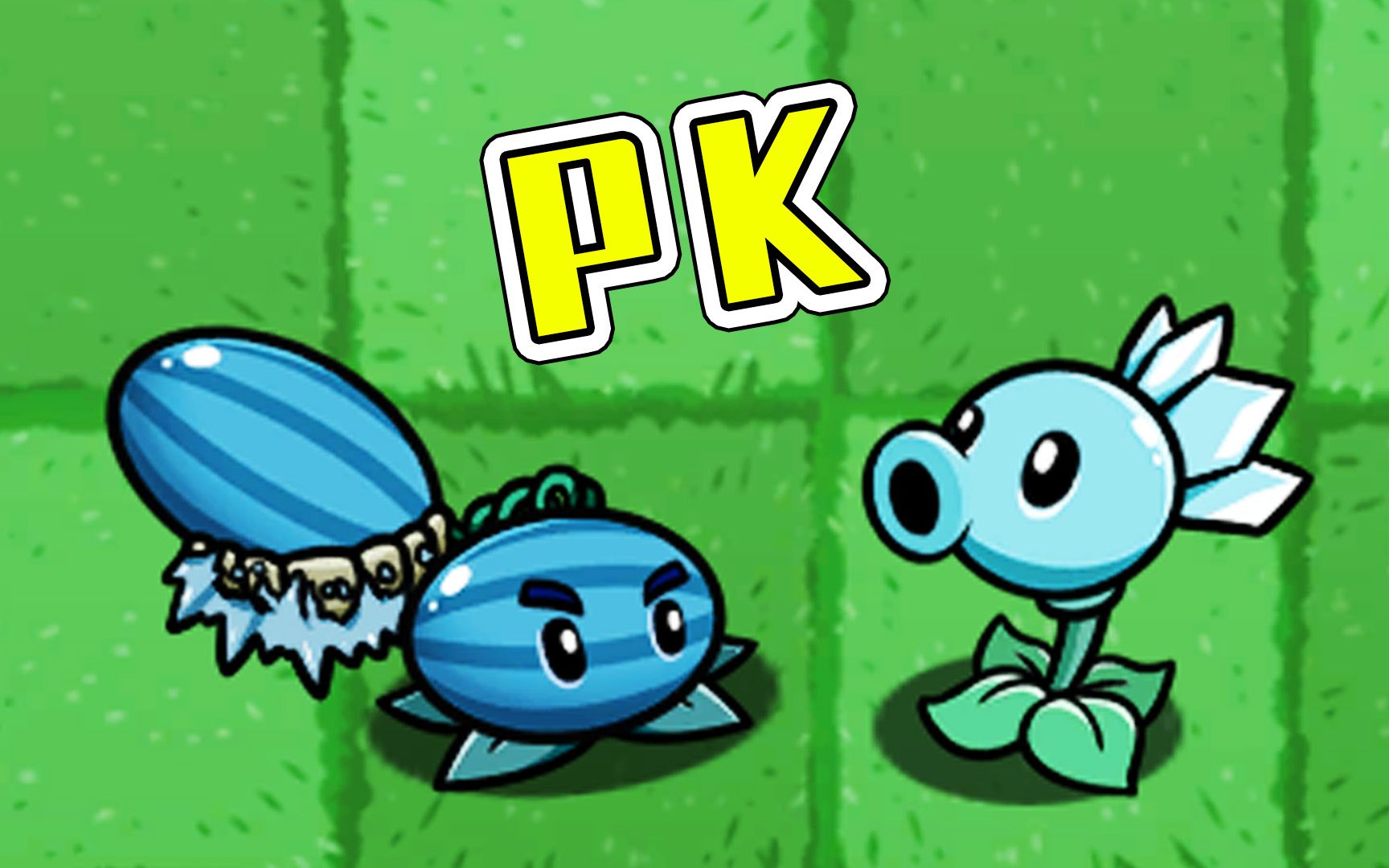 植物大战僵尸蝴蝶公主40:寒冰射手挑战冰西瓜!宝妈趣玩