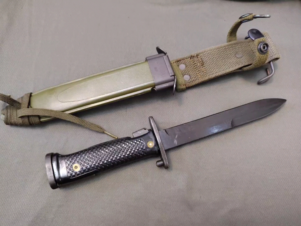 50年代,惠出稀少南韩m5刺刀,库存