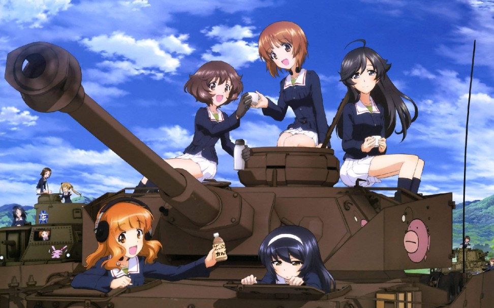 边境四号g模型配少女与战车鮟鱇车组_哔哩哔哩_bilibili