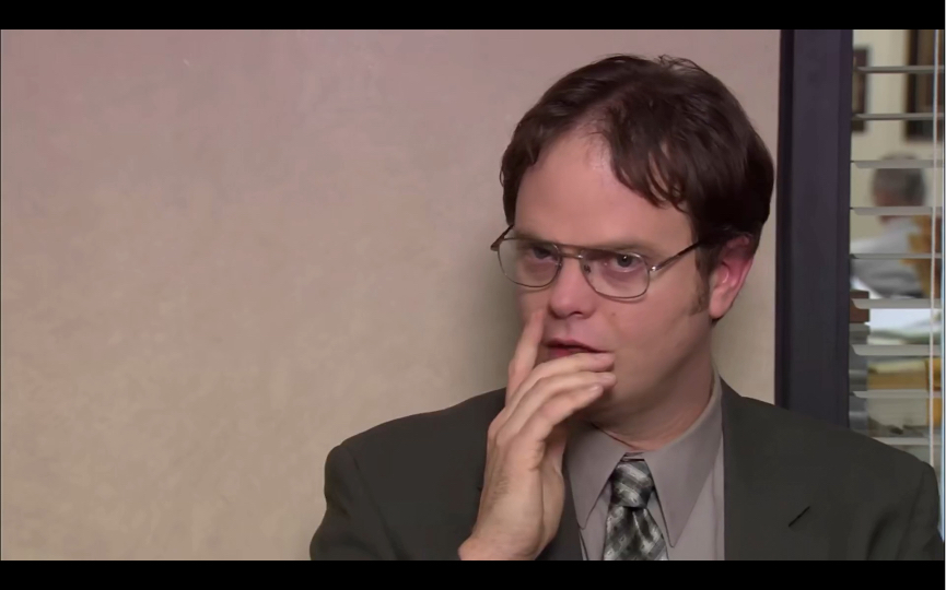 the office 美剧办公室 大侦探dwight(oscar的秘密)