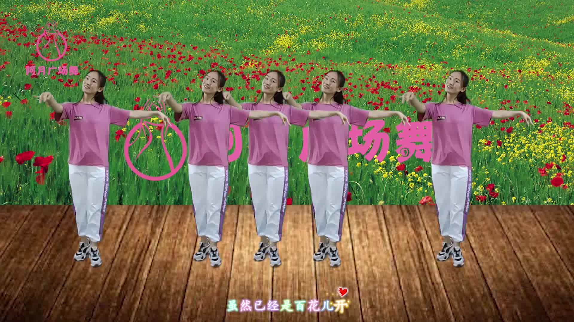 活动  邓丽君金曲《路边的野花不要采》,舞美歌甜经典怀旧,入门广场舞