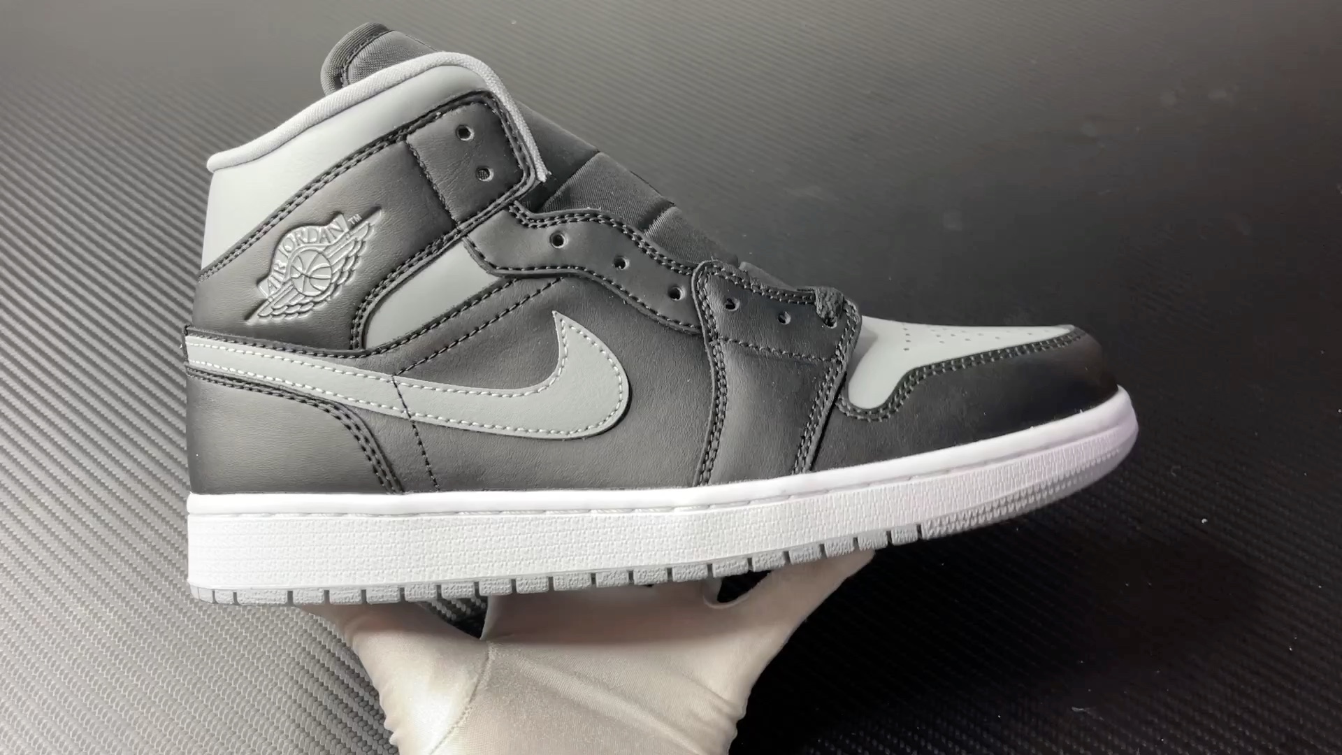 aj1 mid黑灰影子!dt版本_哔哩哔哩_bilibili