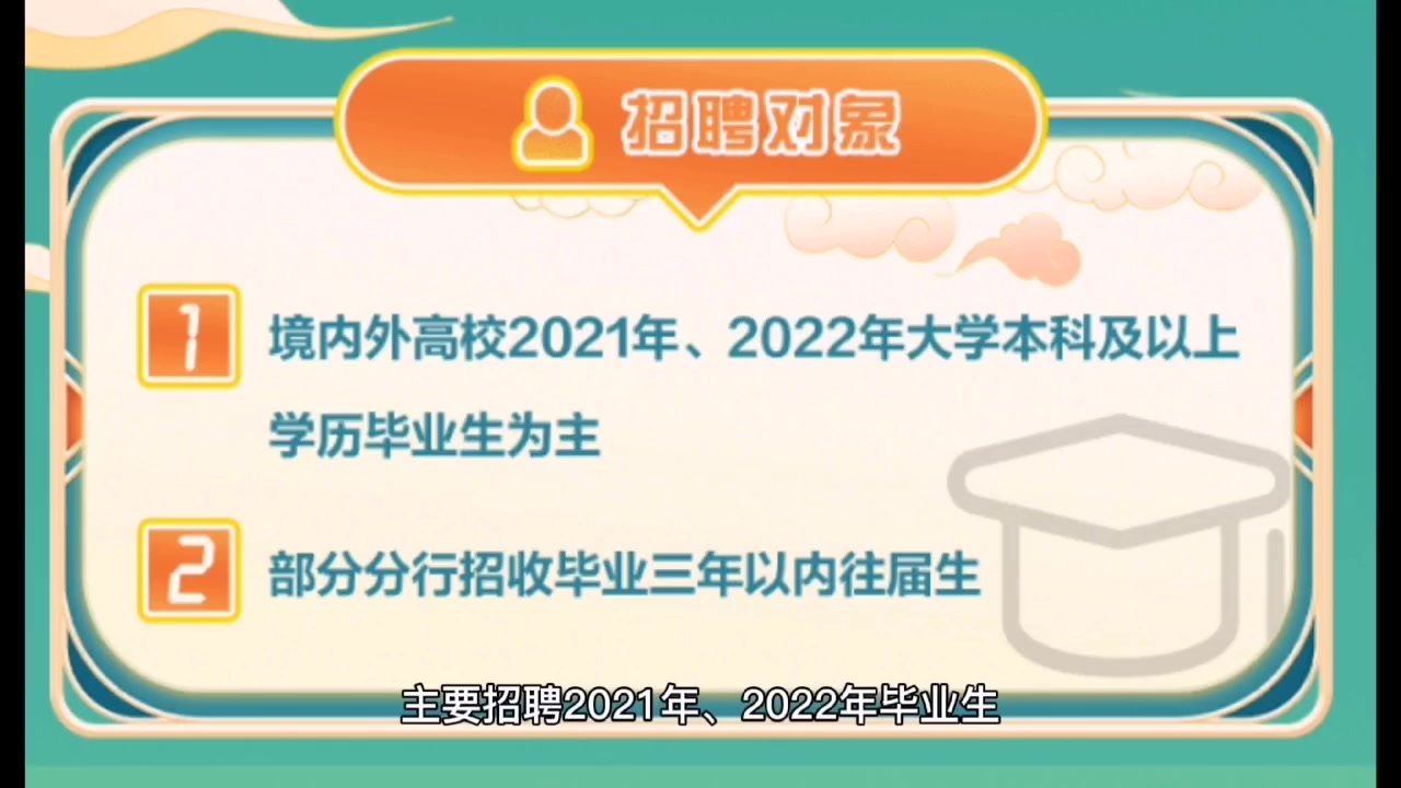 工商/建行/中行…五大国有银行校招全开!招募30000+人!21&22届可报~哔哩哔哩bilibili