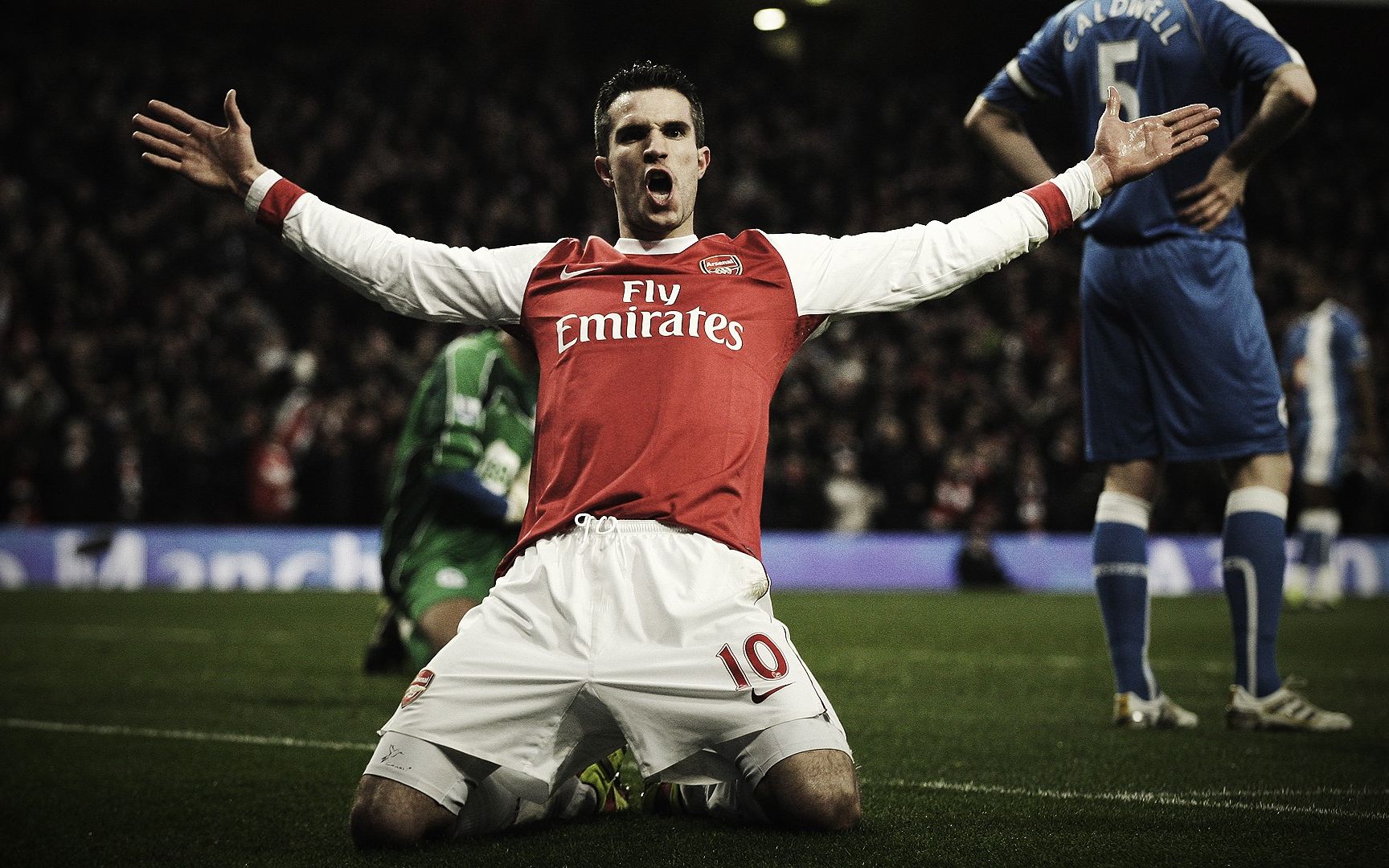 阿森纳曼联的共同回忆!范佩西英超五大破门