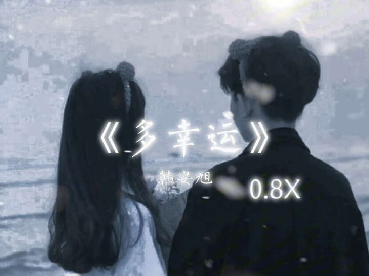 《多幸运》0.8X—韩安旭哔哩哔哩bilibili