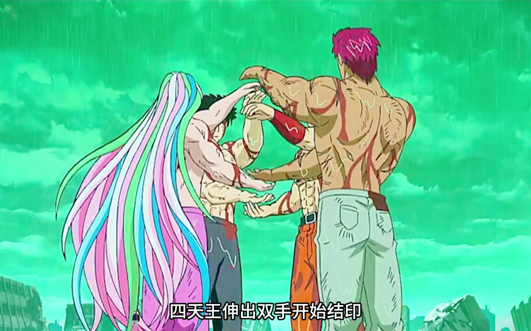 四大天王使用组合技拯救美食界