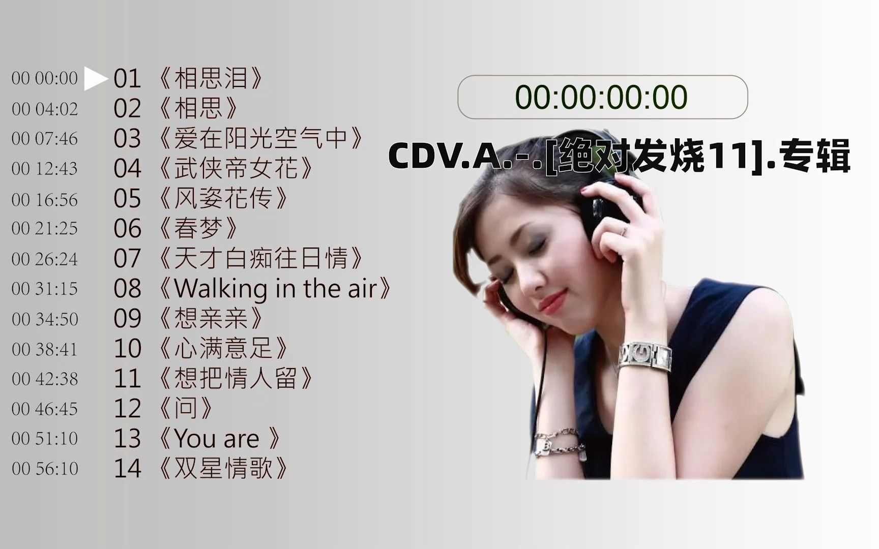 [图]高音质Hi-Fi发烧CDV.A.-.[绝对发烧11].专辑