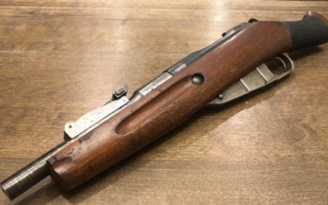 短管莫辛纳甘?莫辛纳甘obrez手枪近距离细节展示及实弹射击