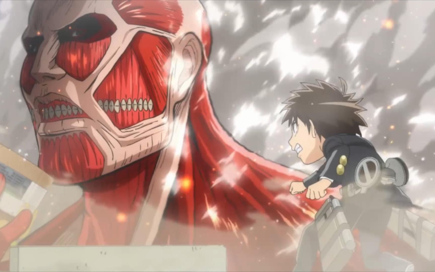 活动作品用巨人中学的方式打开进击的巨人