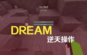 Download Video: 一口气看完Dream的逆天操作