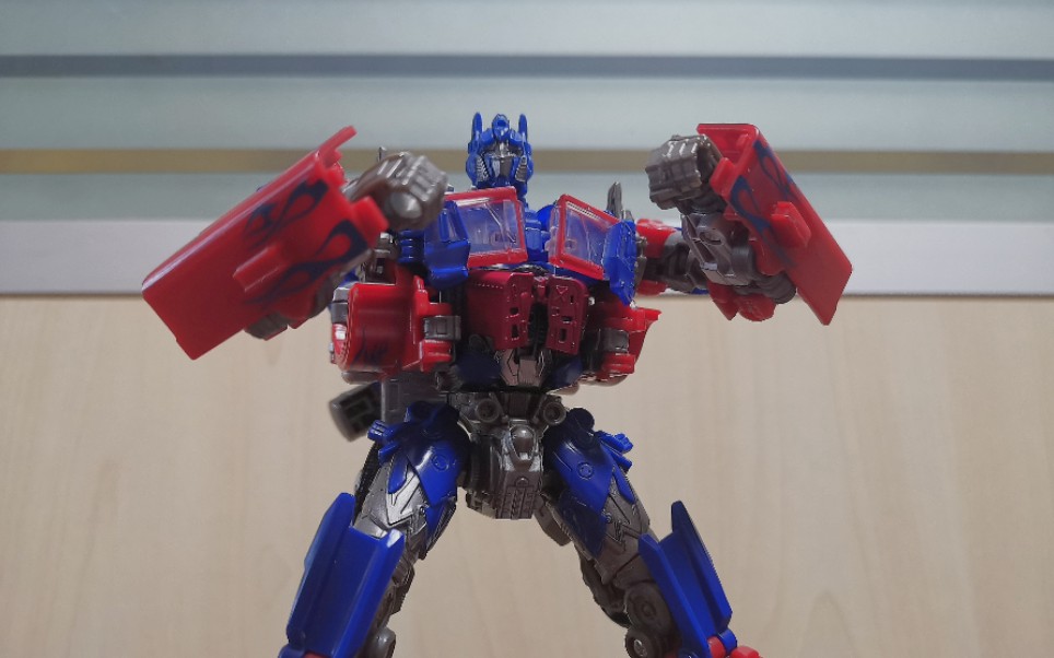 定格动画还原电影的破碎变形ss32擎天柱变形定格动画