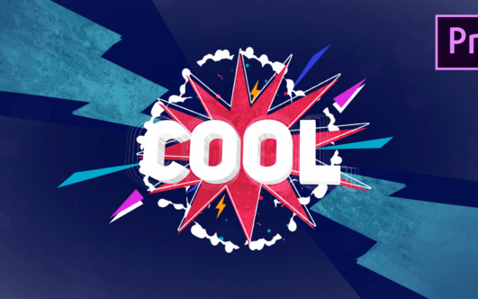 pr模板-3d动画能量碰撞特效的公司企业品牌商品店铺标志动态logo片头