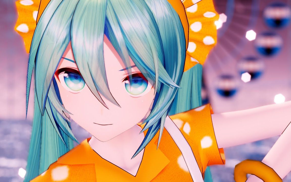 【MMD】脳内革命ガール / Brain Revolution Girl  YYB Polka dott Miku【搬运】哔哩哔哩bilibili