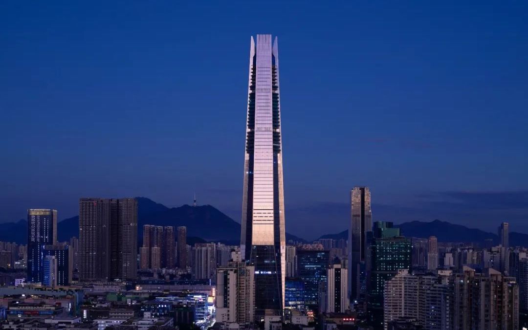 388米天际总部超体——深圳城脉中心 | kpf