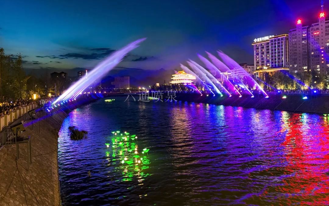 商洛灯光水秀