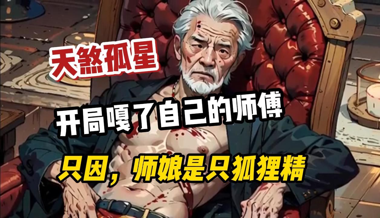 [图]民间鬼怪《天煞孤星》师傅养了我十八年，没想到他竟是我的杀父仇人，还想夺舍我的身体。