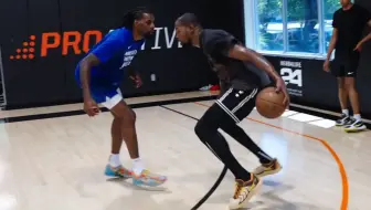 杜兰特VS纳兹里德！NBA联盟大高个单挑对决！