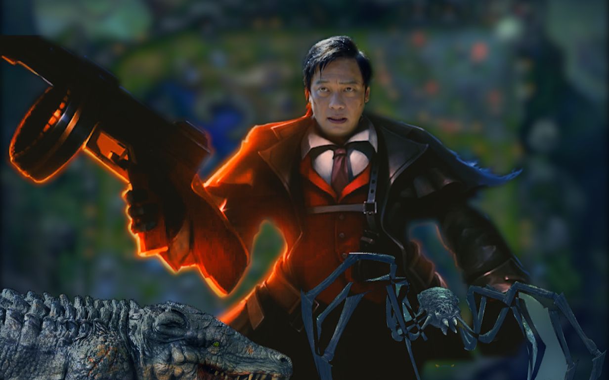 【大头】召唤师峡谷?港式男枪勇闯《巨鳄岛》之大战上野动物园