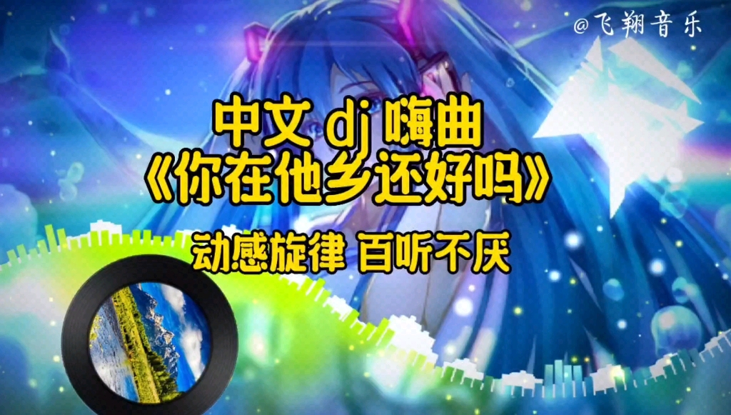 [图]【无损音质】中文 dj 嗨曲《你在他乡还好吗》动感旋律，百听不厌。