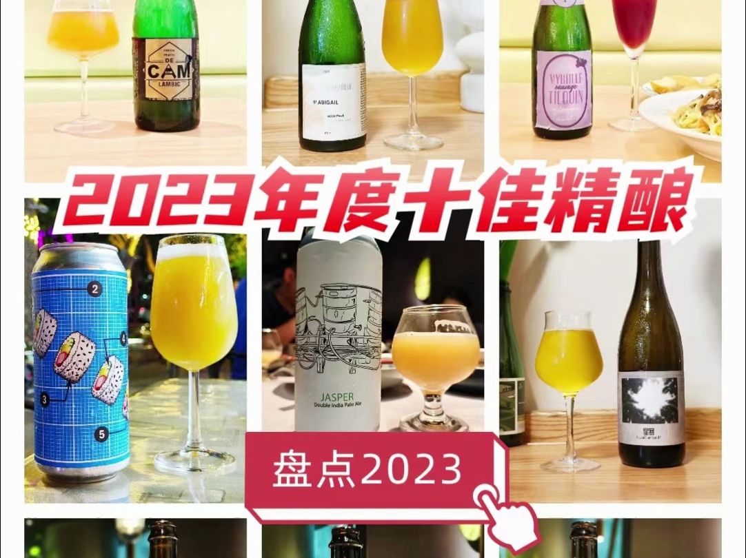 2023年度盘点 | 我的2023年度十佳精酿啤酒!哔哩哔哩bilibili