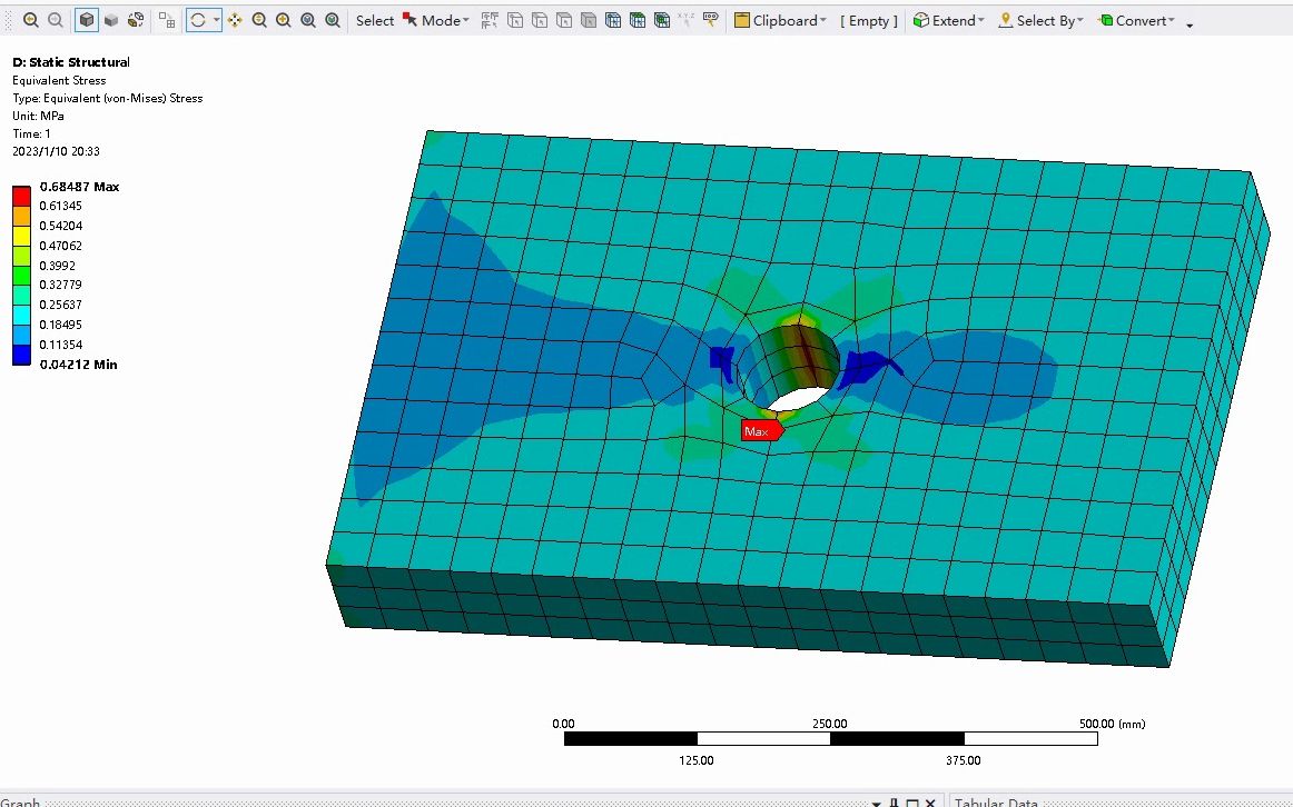 [图]2.1ANSYS Workbench应力集中问题讲解