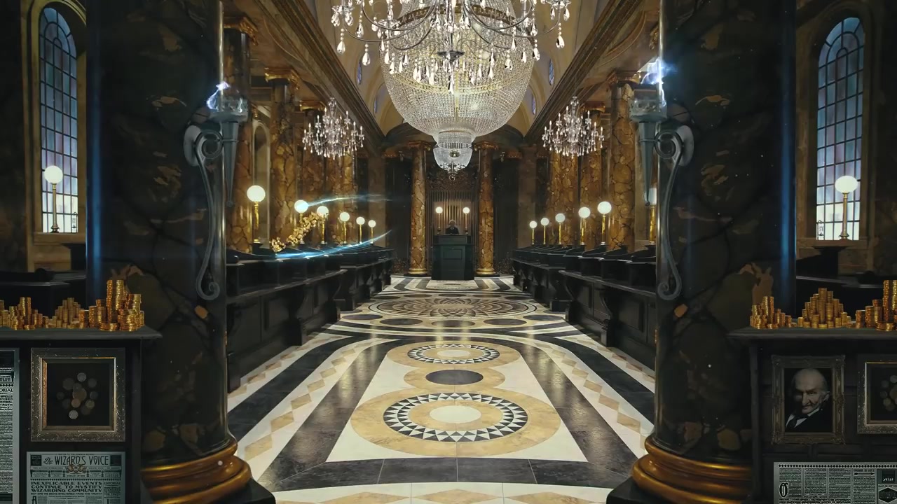 asmr weekly丨哈利波特白噪音 古灵阁巫师银行 gringotts wizarding
