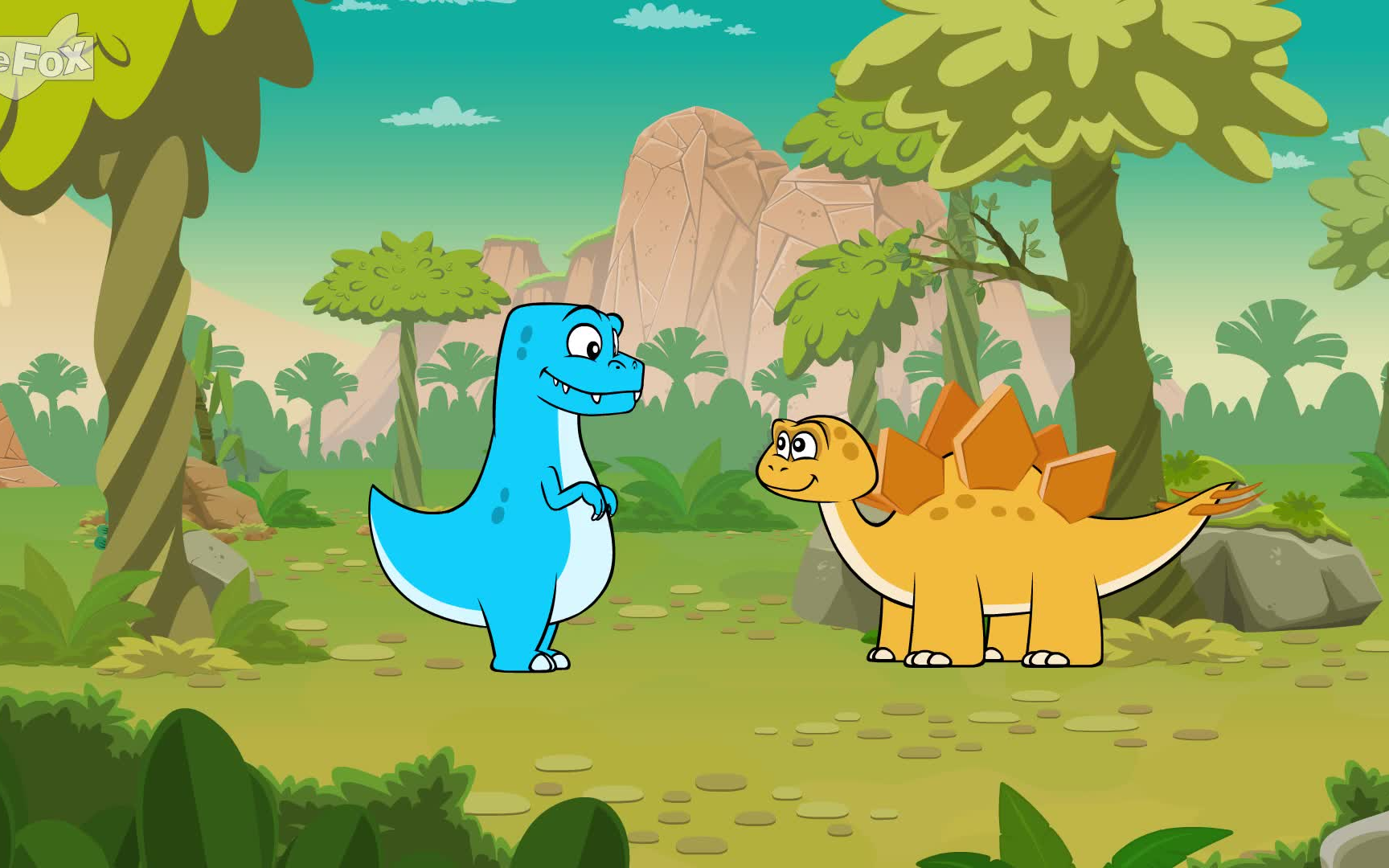 [图]【Little Fox】分级动画超清共4000集，L1《Dino Buddies》英语启蒙