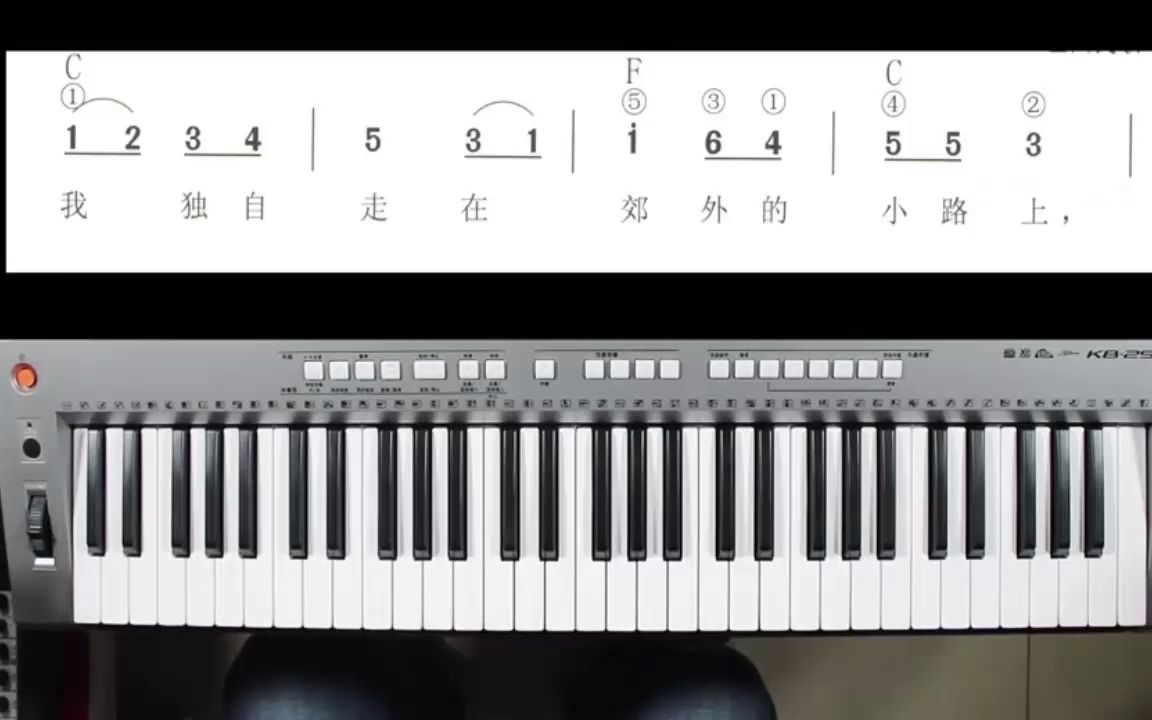 98k电子琴教学电子琴成人系统课程,小红帽讲解,上集电子琴入门教程