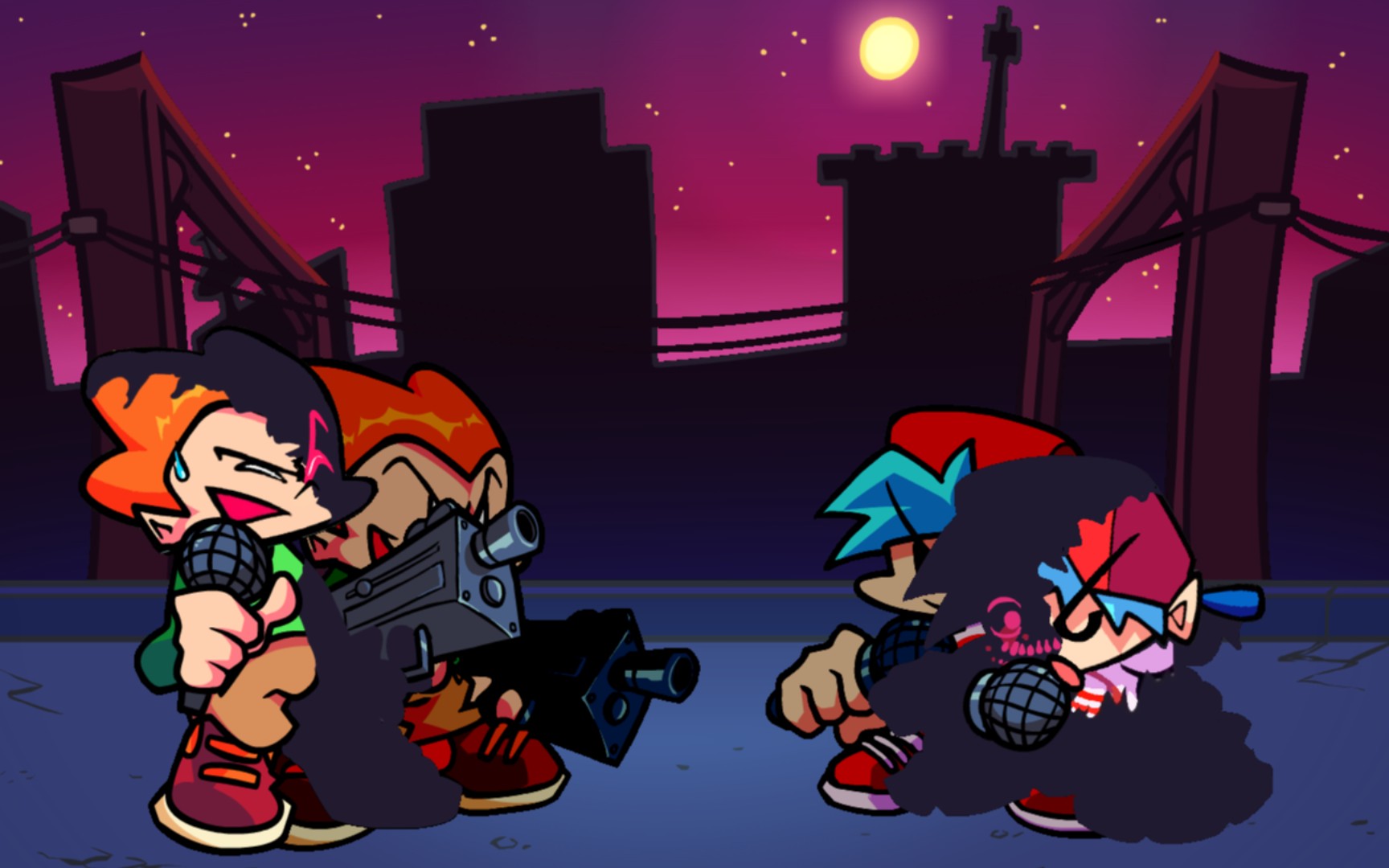 [自制fnf mod]fnf:end the corruption pico周完整版!