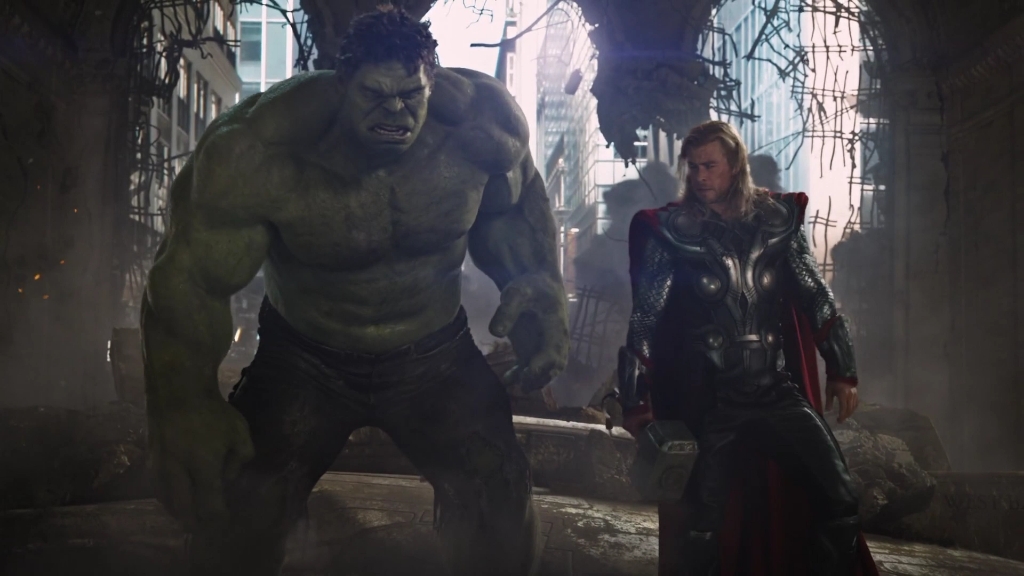 绿巨人与雷神搞笑瞬间