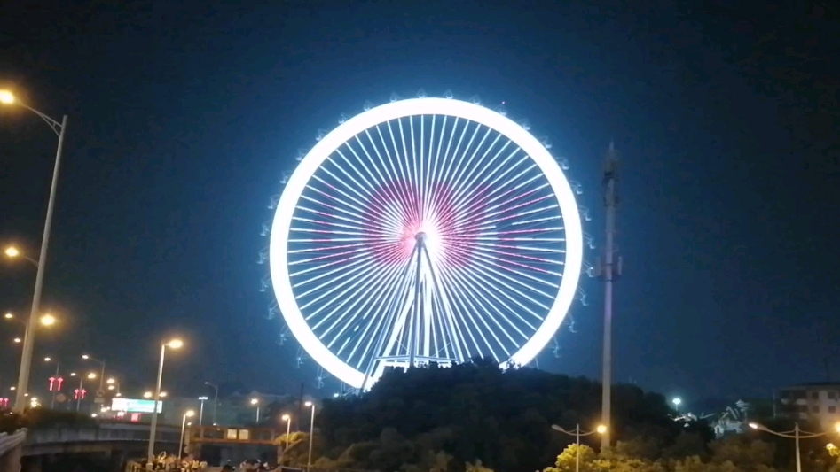 雁城之眼摩天轮,属于衡阳人的浪漫(周末不忙,去趟衡阳)