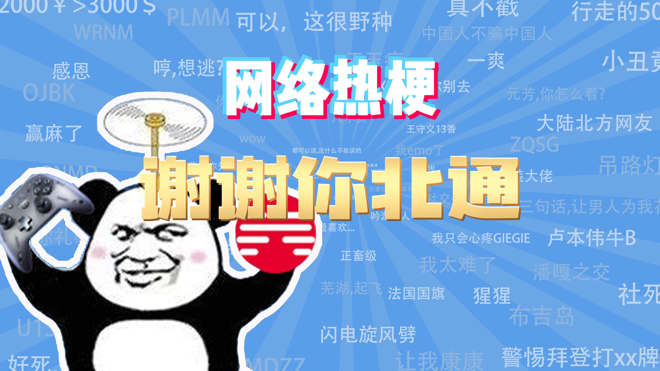 【网梗课代表】谢谢你北通是什么梗?哔哩哔哩bilibili