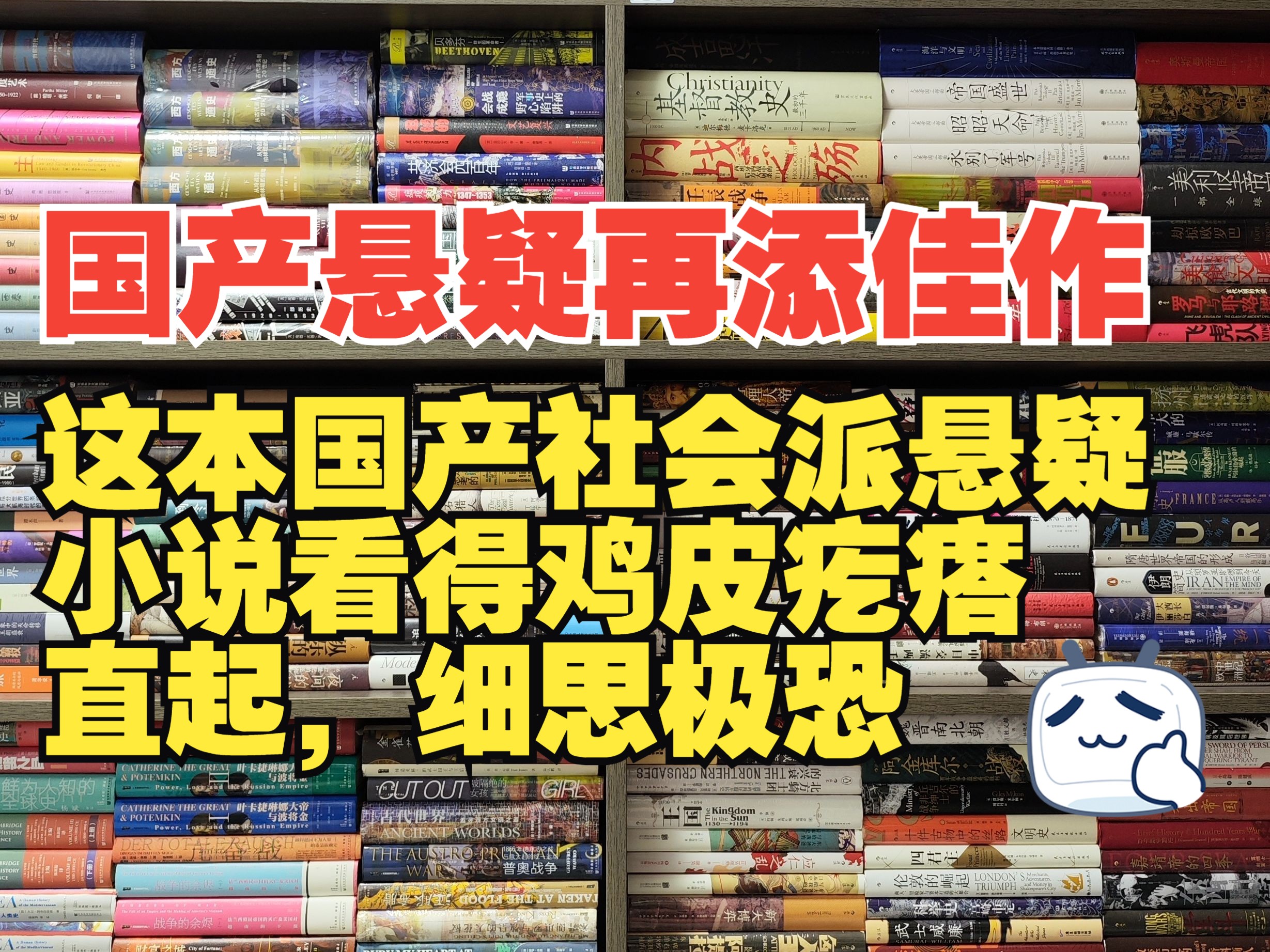 国产悬疑佳作再添一员大将!这本社会派悬疑小说~看的鸡皮疙瘩都起来了!结局细思极恐!哔哩哔哩bilibili