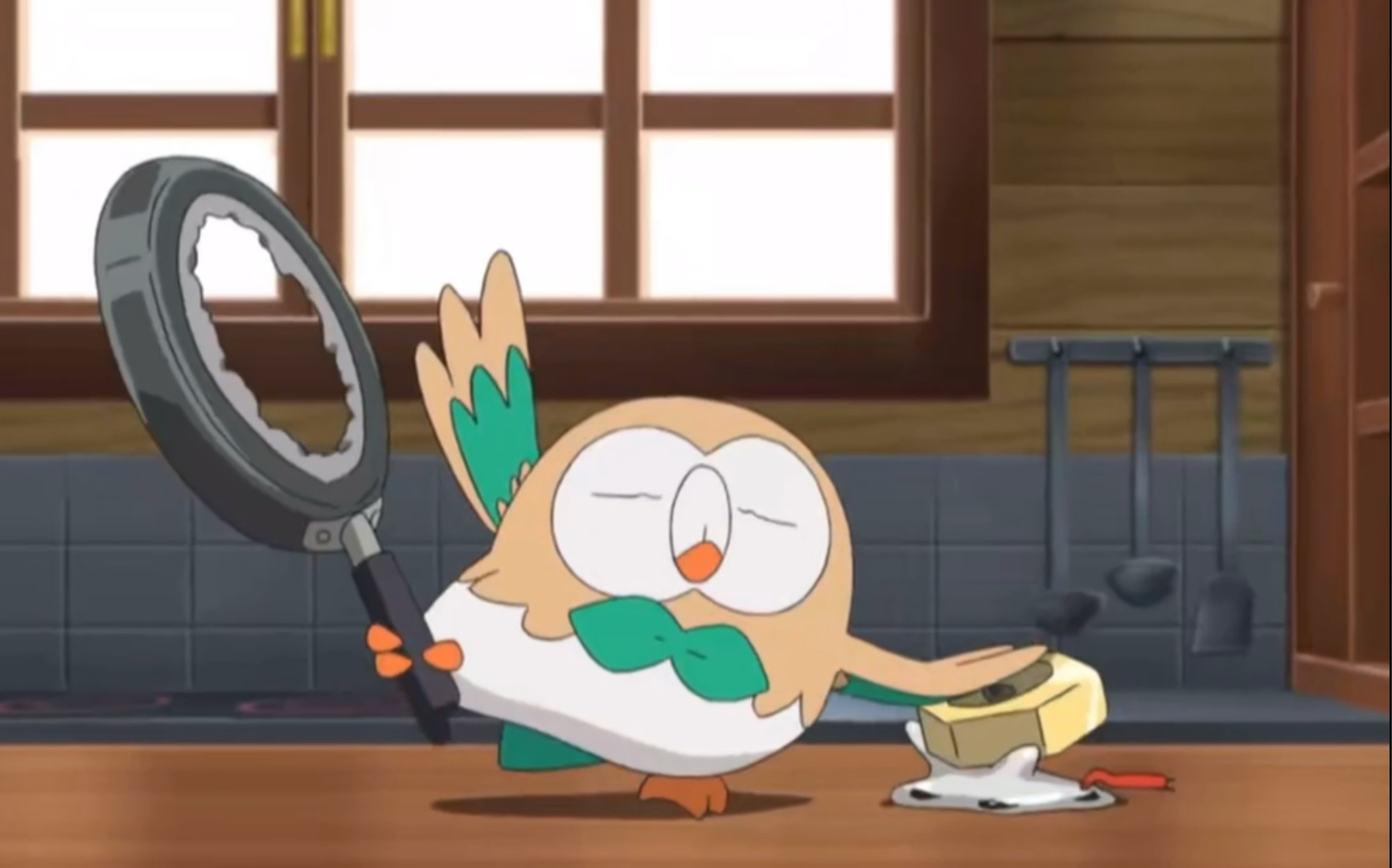 【精灵宝可梦】美录坦要是在灰太狼家里,灰太狼得少挨多少平底锅_哔哩