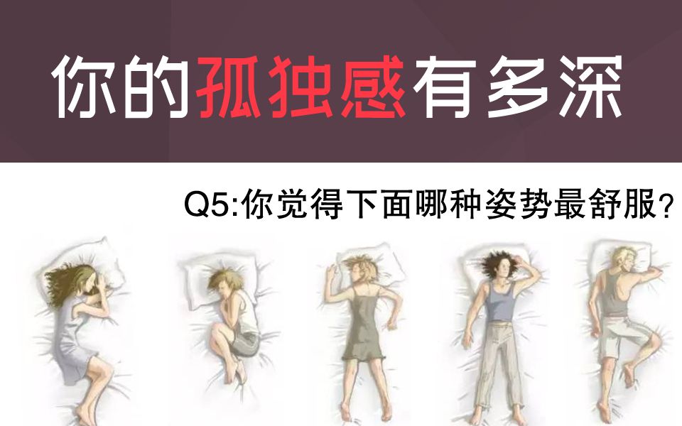 [图]七道题测试你内心的孤独感指数，你到底有多孤独