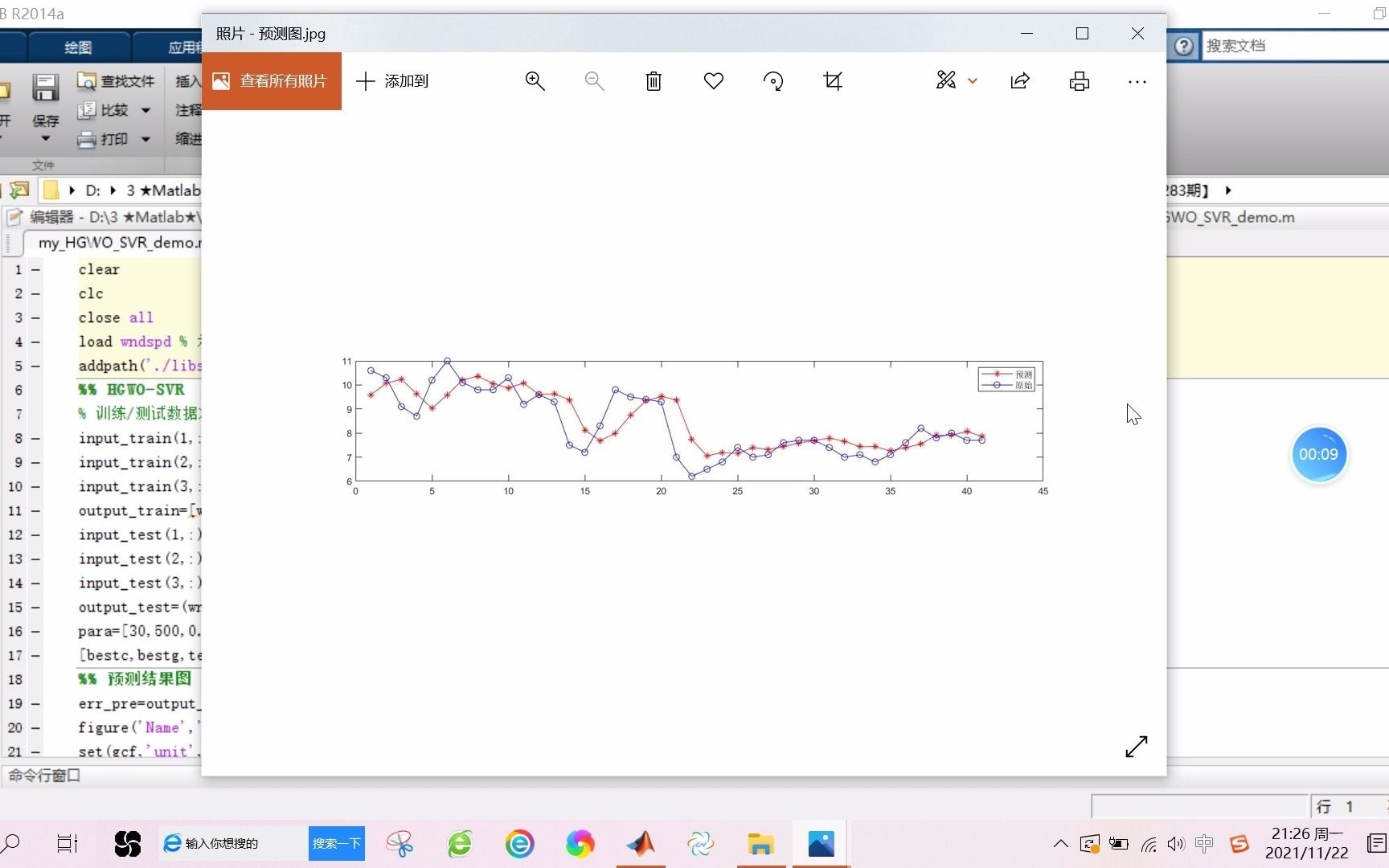 【优化预测】基于matlab差分进化改进灰狼算法优化SVR预测【含Matlab源码 1283期】哔哩哔哩bilibili