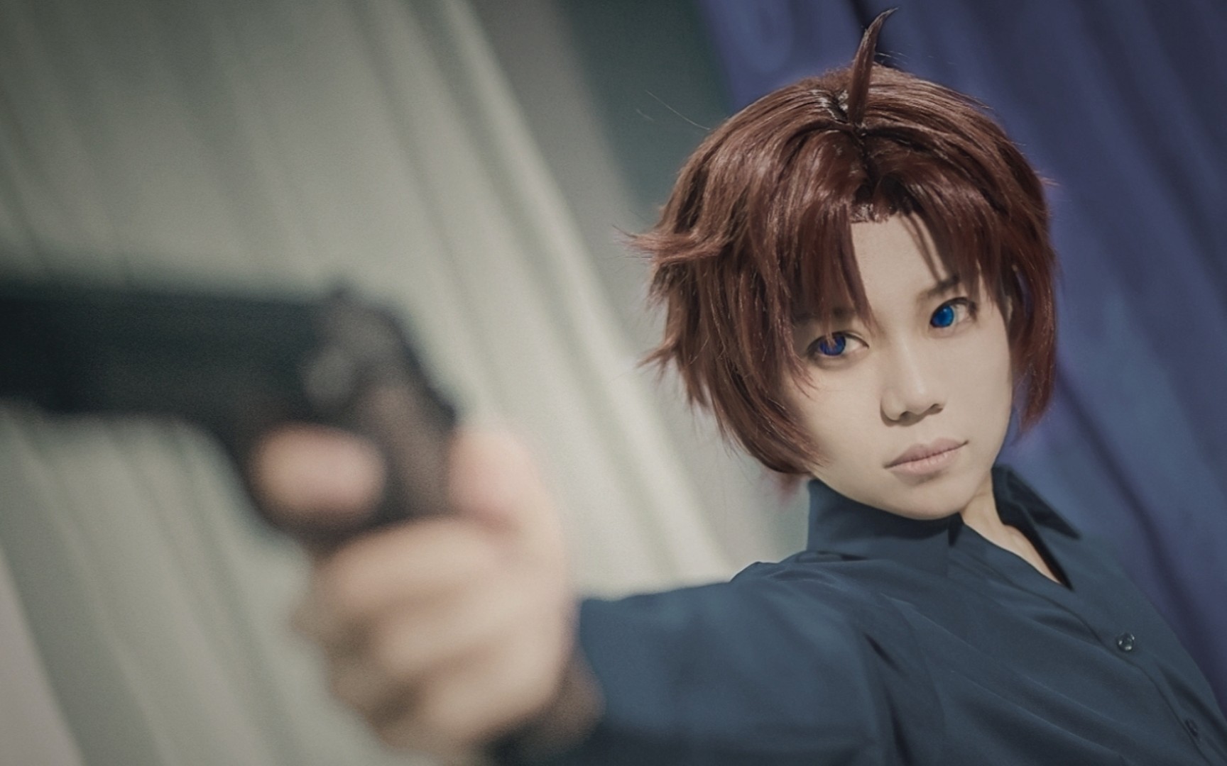 文豪野犬织田作之助cos(随便拍拍)